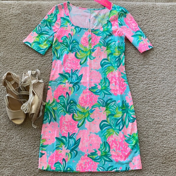 Lilly Pulitzer Dresses & Skirts - Lilly Pulitzer Gavyn Dress Blue Ibiza